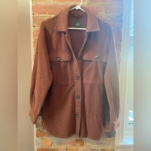Wild Fable Brown Teddy Jacket